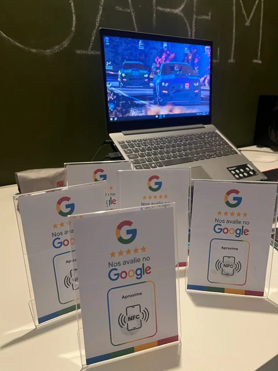 Placa nfc de avaliação Google 