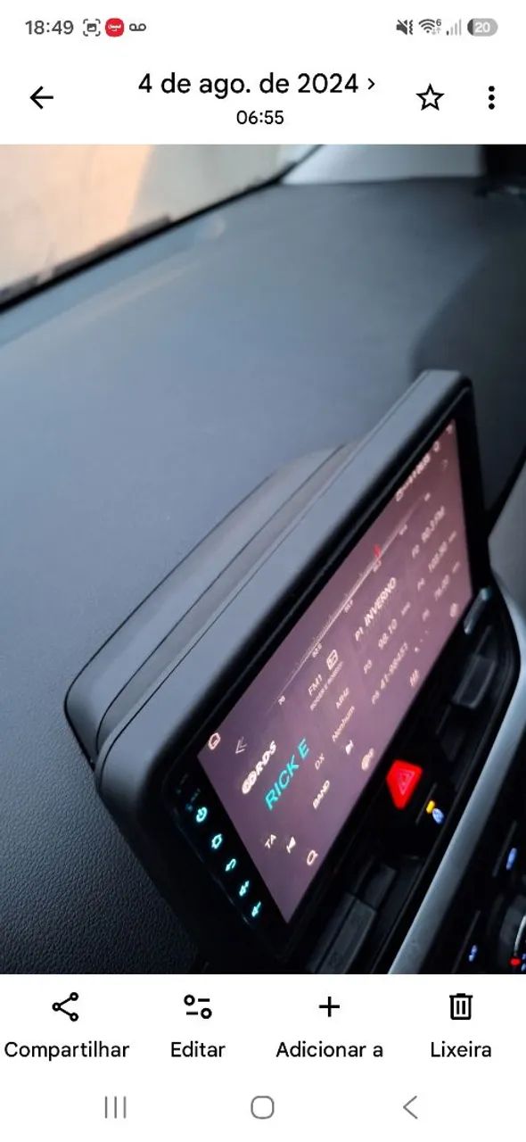 Multimídia universal adak 9 polegadas  - Foto 4