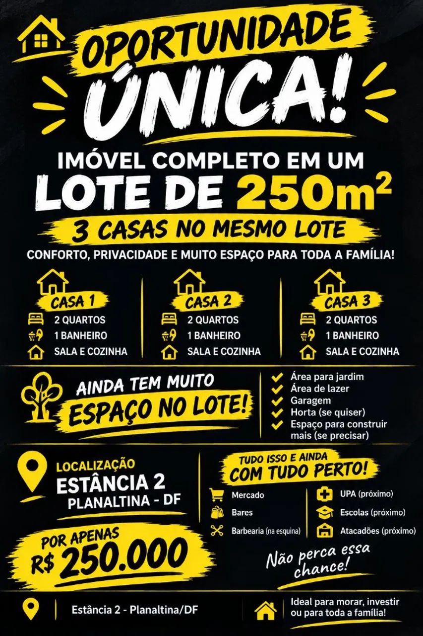 Casa para venda 