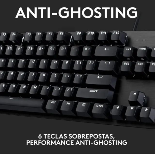 Teclado para Gamer Logitech G413 TKL SE - Foto 4