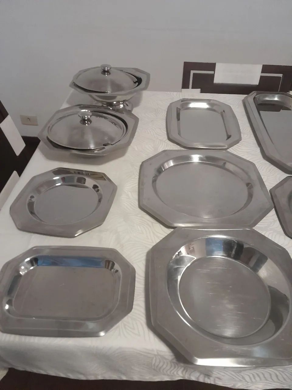 Baixela de inox - 14 pecas - Foto 4