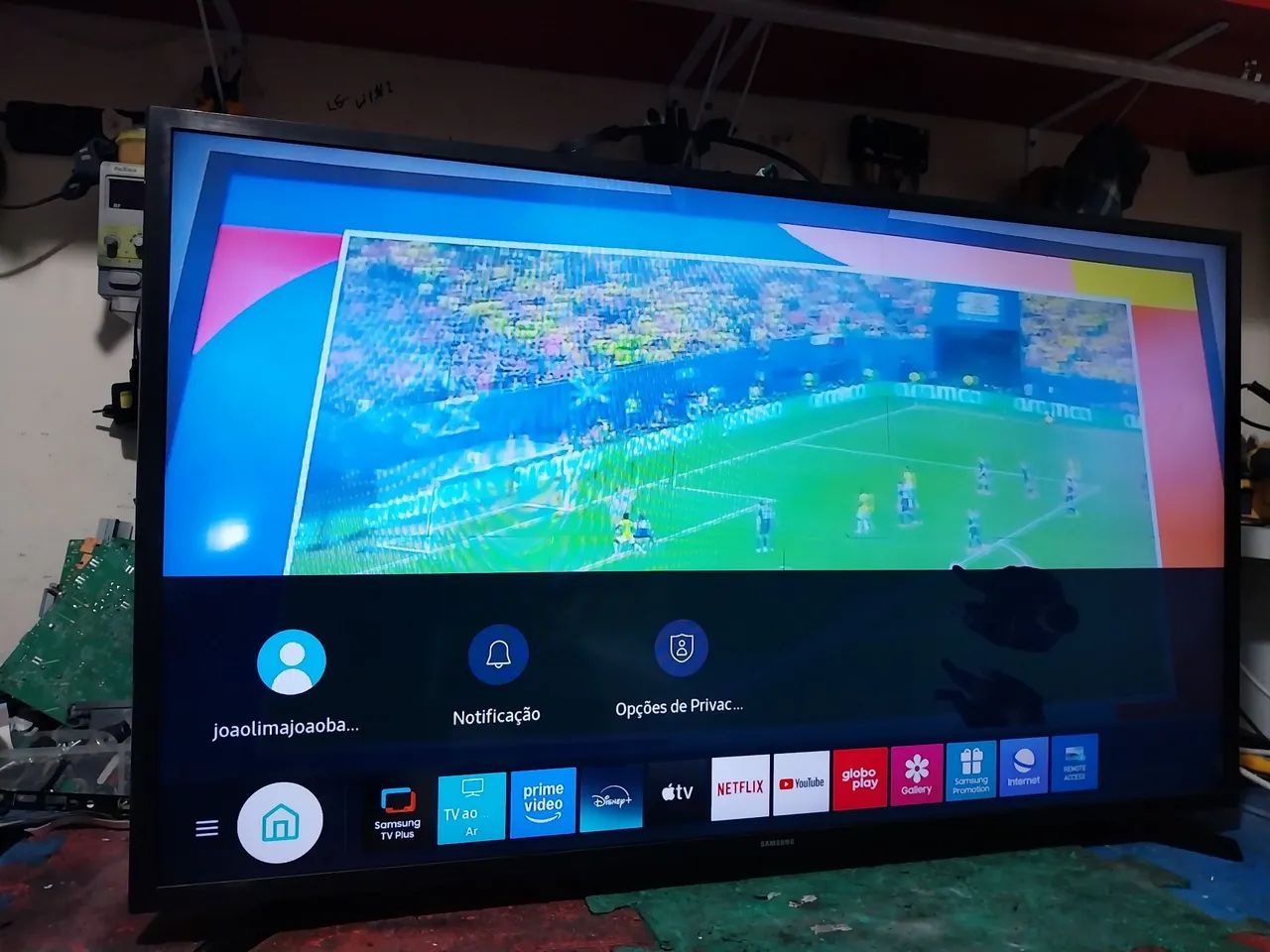 Tv 43 samsung  smart  Wi-Fi tizem  - Foto 4
