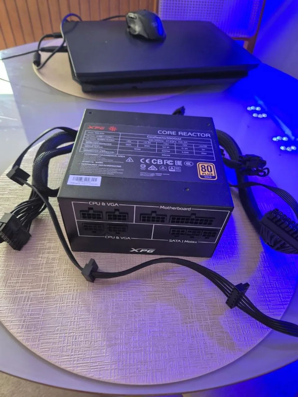 Fonte XPG Core Reactor 650W 80 Plus Gold - Full Modular - Foto 2