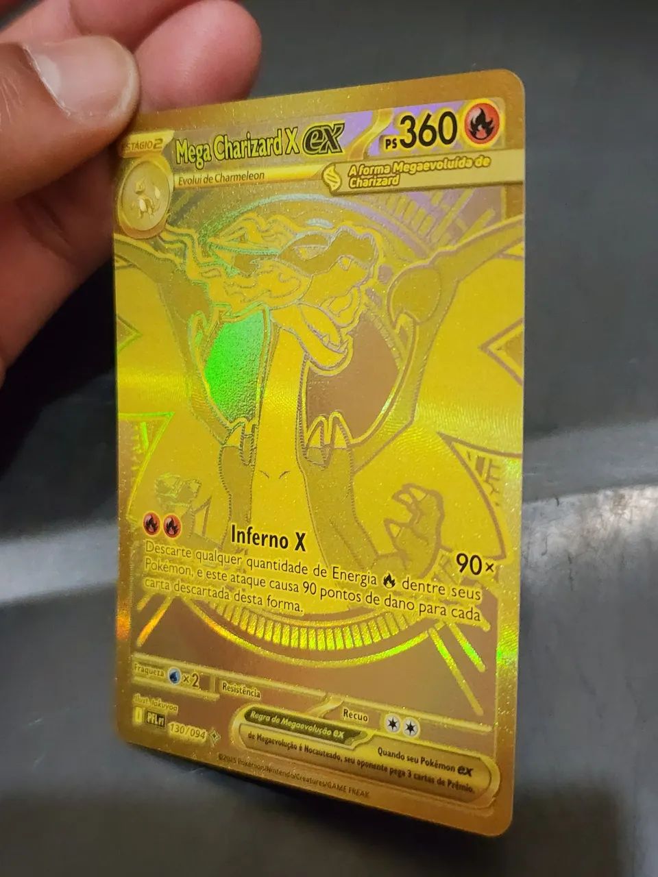 Pokemon tcg Mega Charizard X ex 130/094 - Foto 5