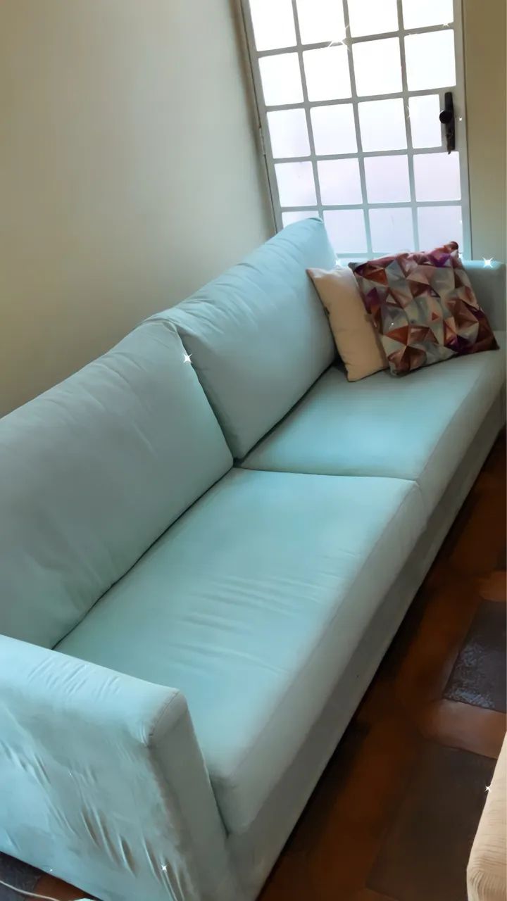 Vendo SOFÁ IMPECÁVEL - 4 lugares - Foto 2