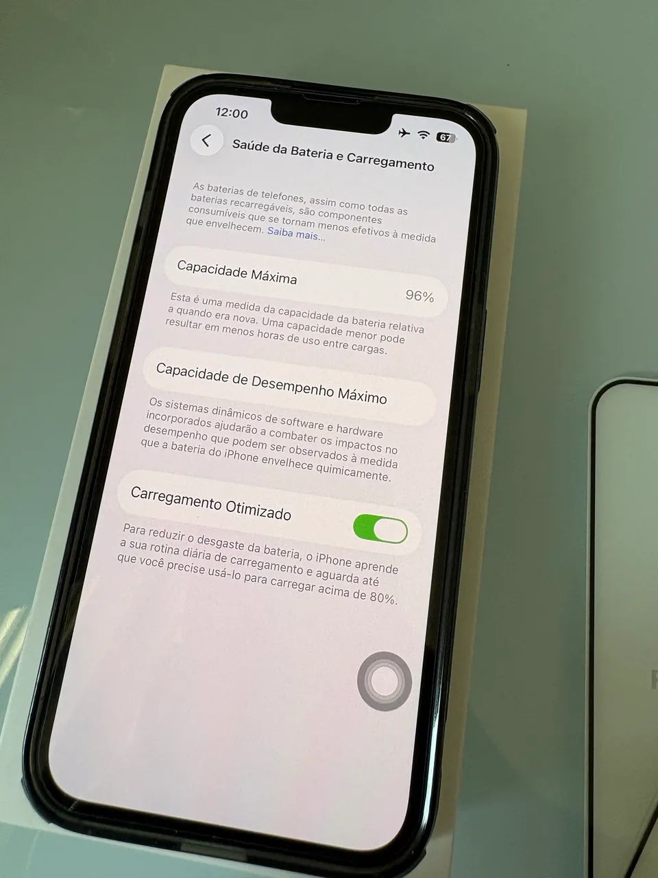 Iphone 13 256gb - 96% de saúde de bateria - Foto 5