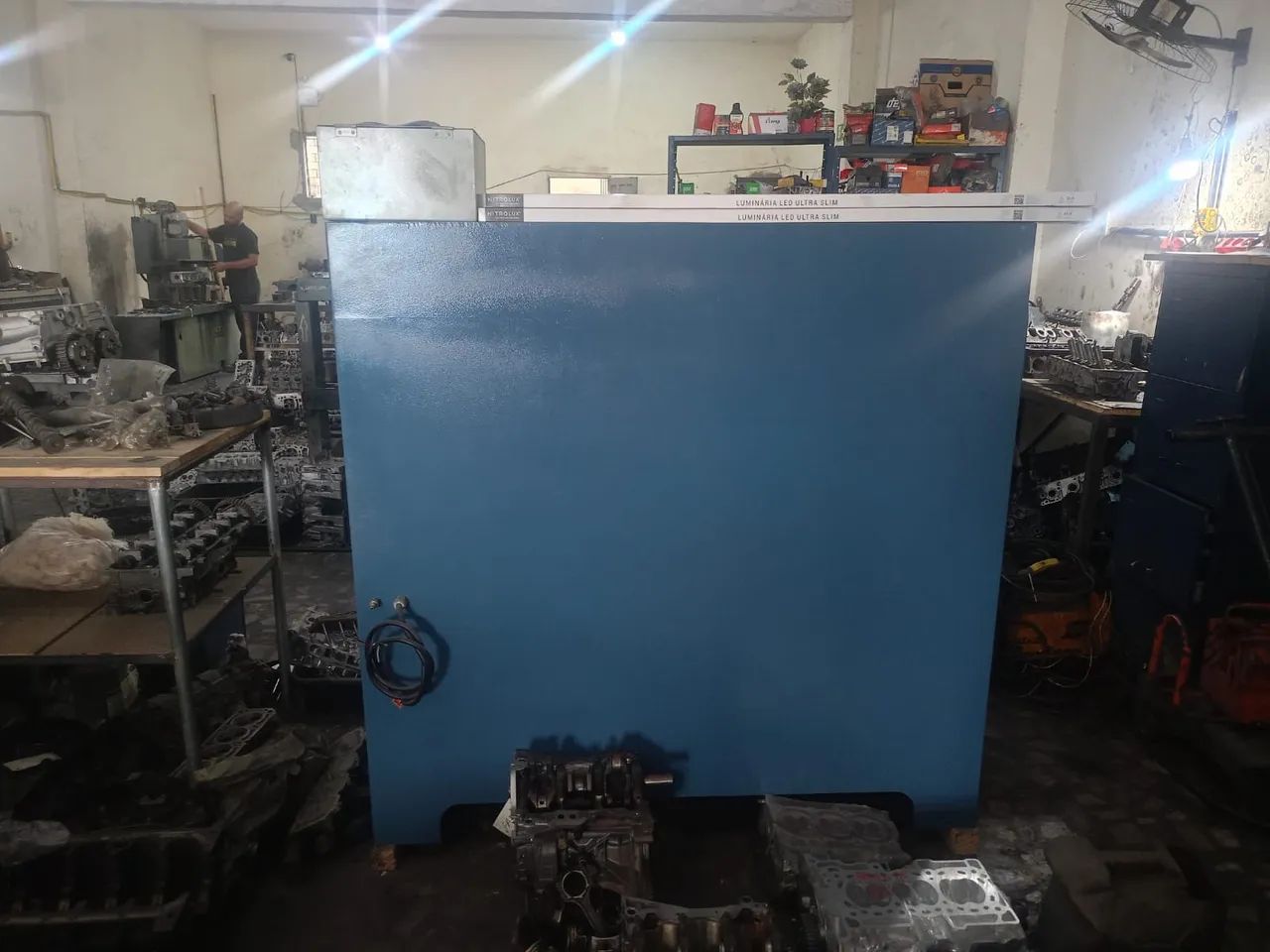 Vendo máquina teste de trinca para cabeçote, nunca usada  - Foto 3