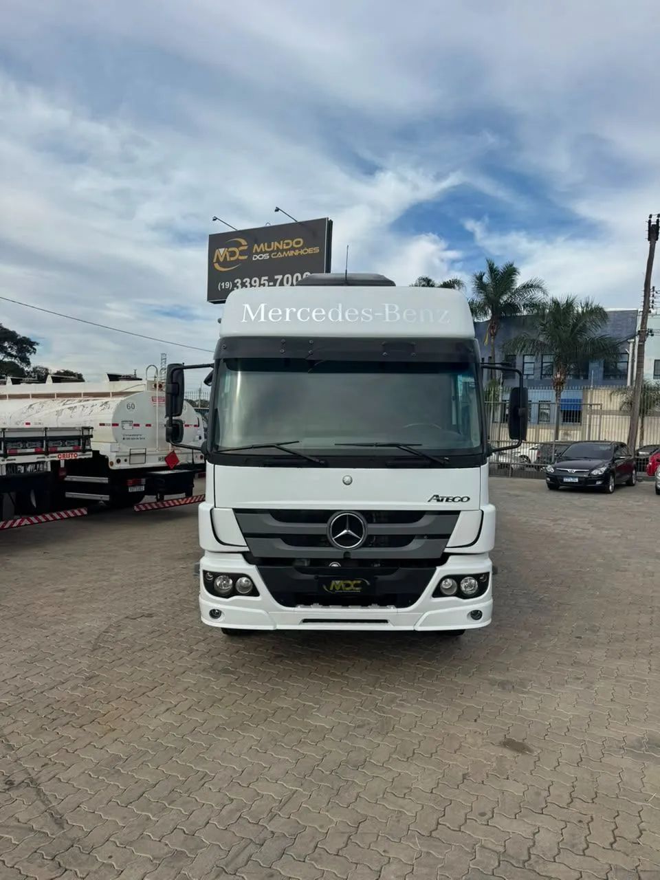 MB Atego 3030 8x2 AUTOMÁTICO COM TANQUE 20 MIL LITROS - Foto 2