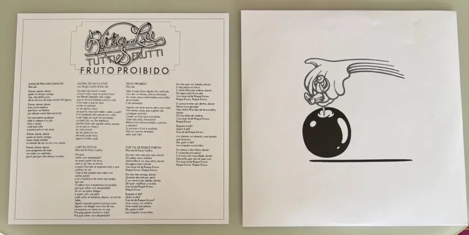 Rita Lee - Fruto Proibido LP Rosa / Edição 2023 - Foto 4