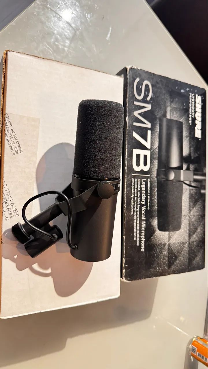 SHURE SM7B - Microfones e Gravadores - Vicente de Carvalho, Rio de