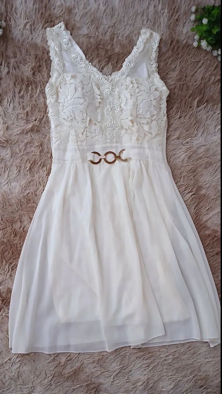 VESTIDO USADO 1 VEZ - Foto 5