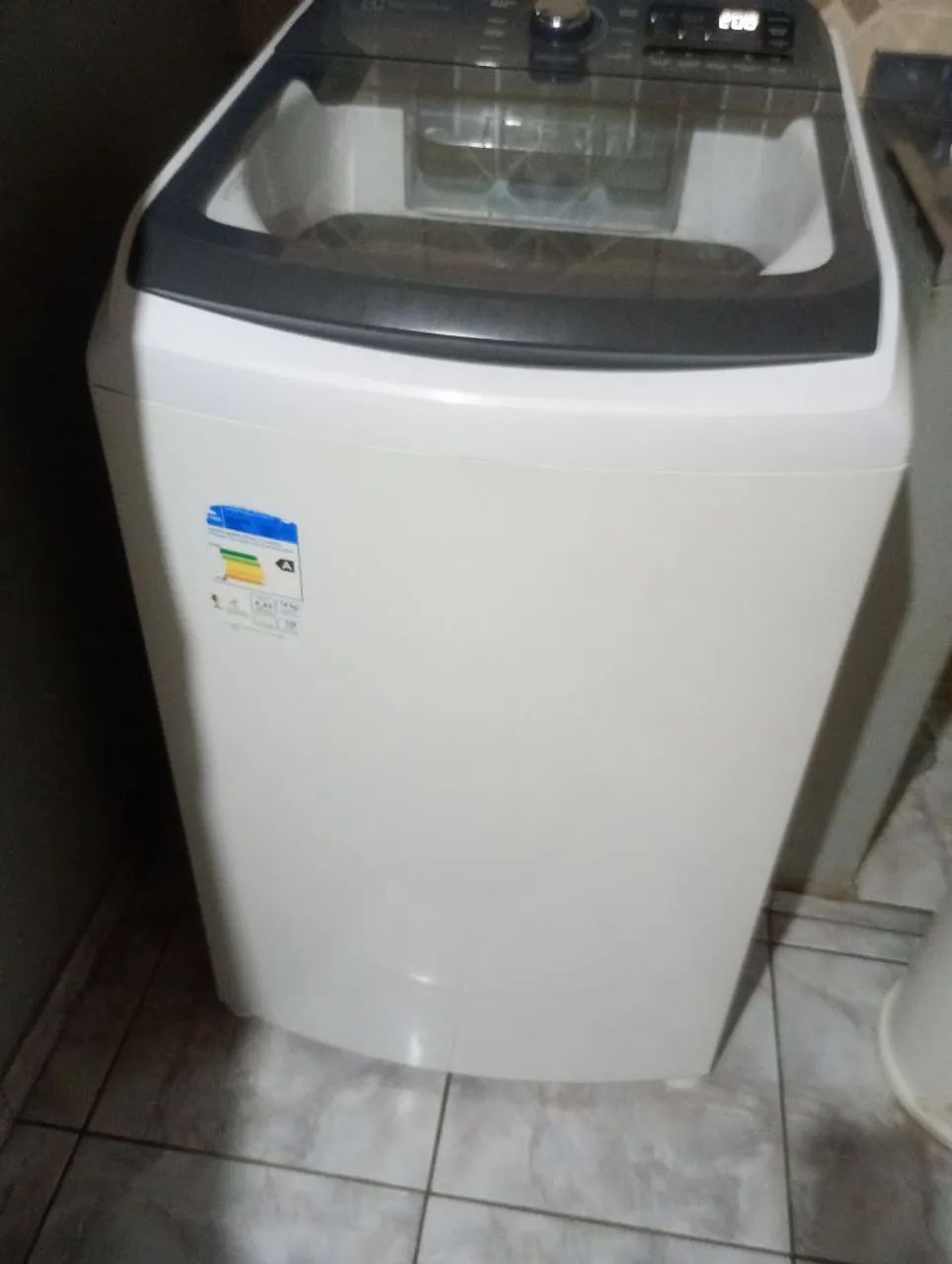 Máquina funcionando perfeitamente 