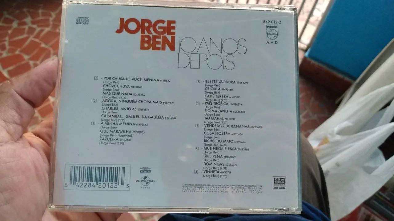 Cd original Jorge Ben de 1973. - Foto 4
