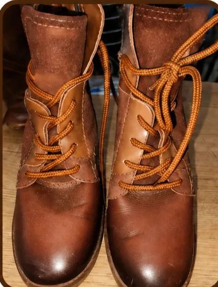 Bota de couro Bottero