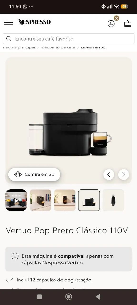 Cafeteira Nespresso  - Foto 4