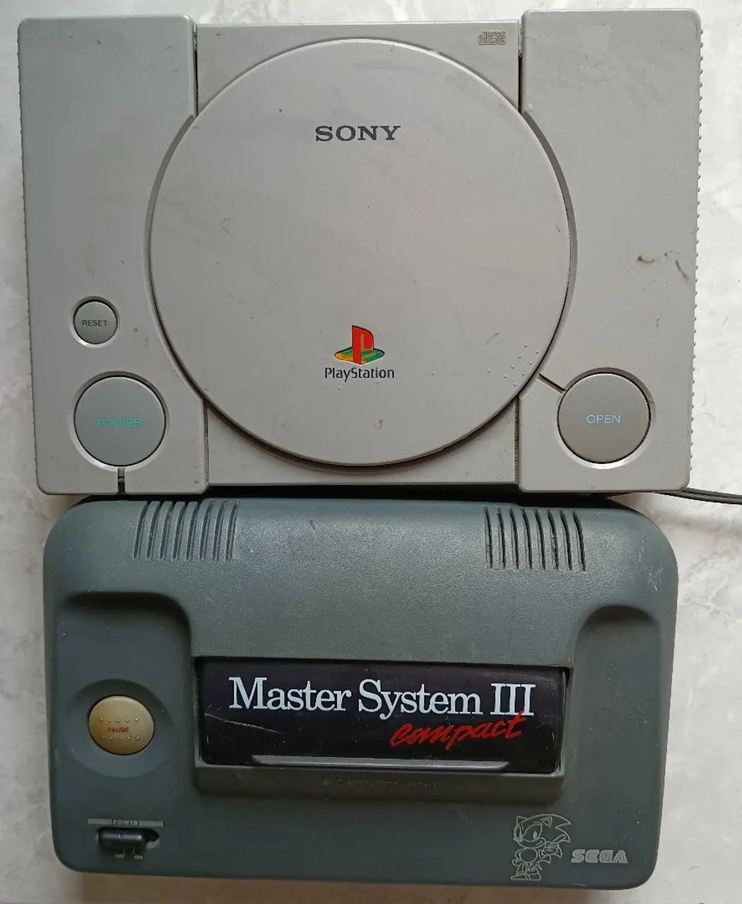 Playstation Classic 1 Sony e Master System Compact 