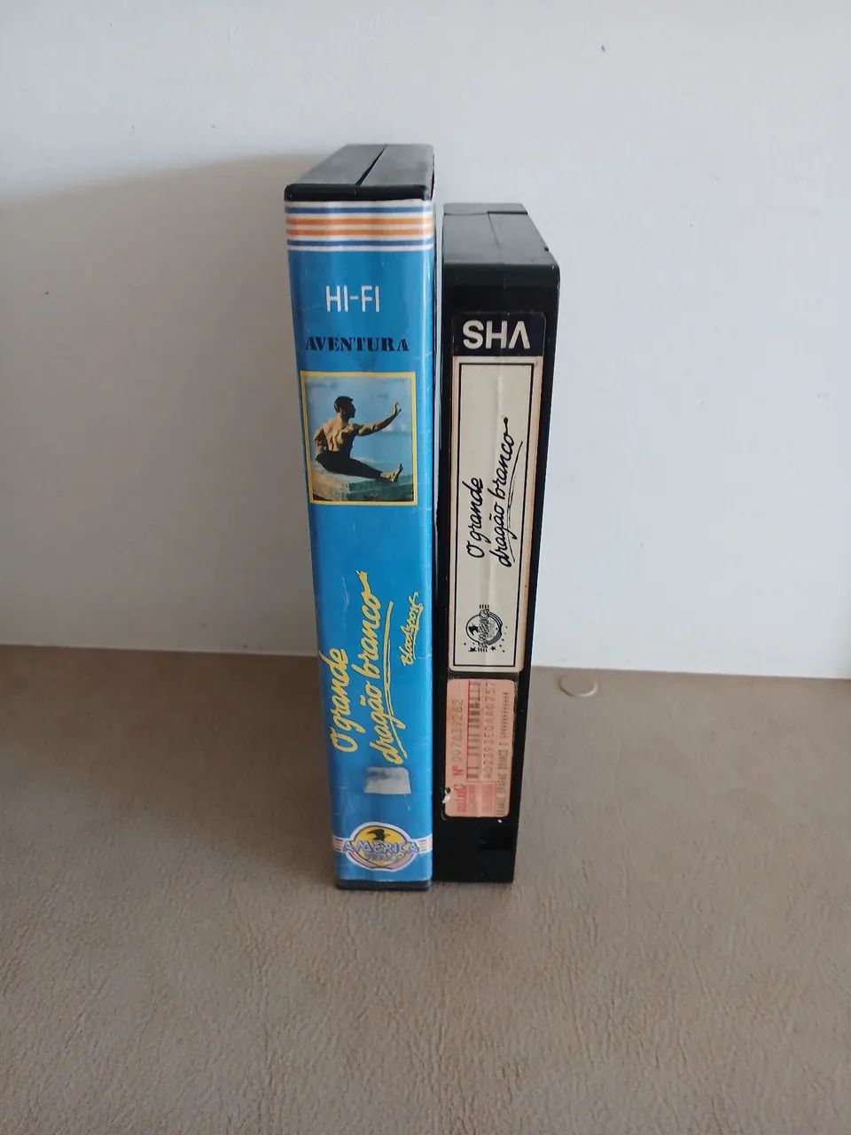 VHS O Grande Dragão Branco - Van Damme - Dublado - Raridade - DVD