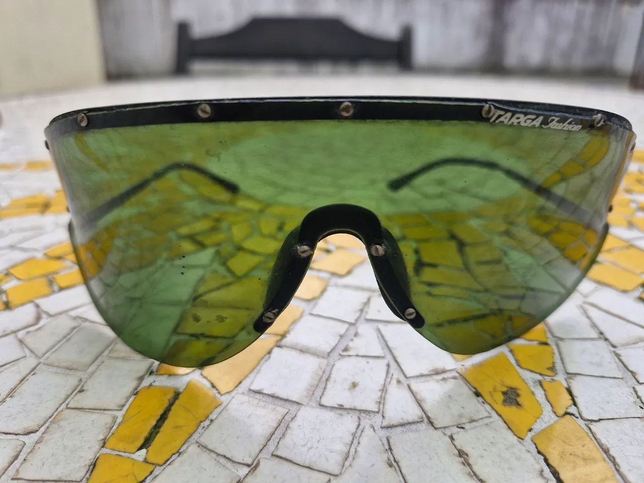 Oculos escuroTarga Fashion retrô - Foto 4