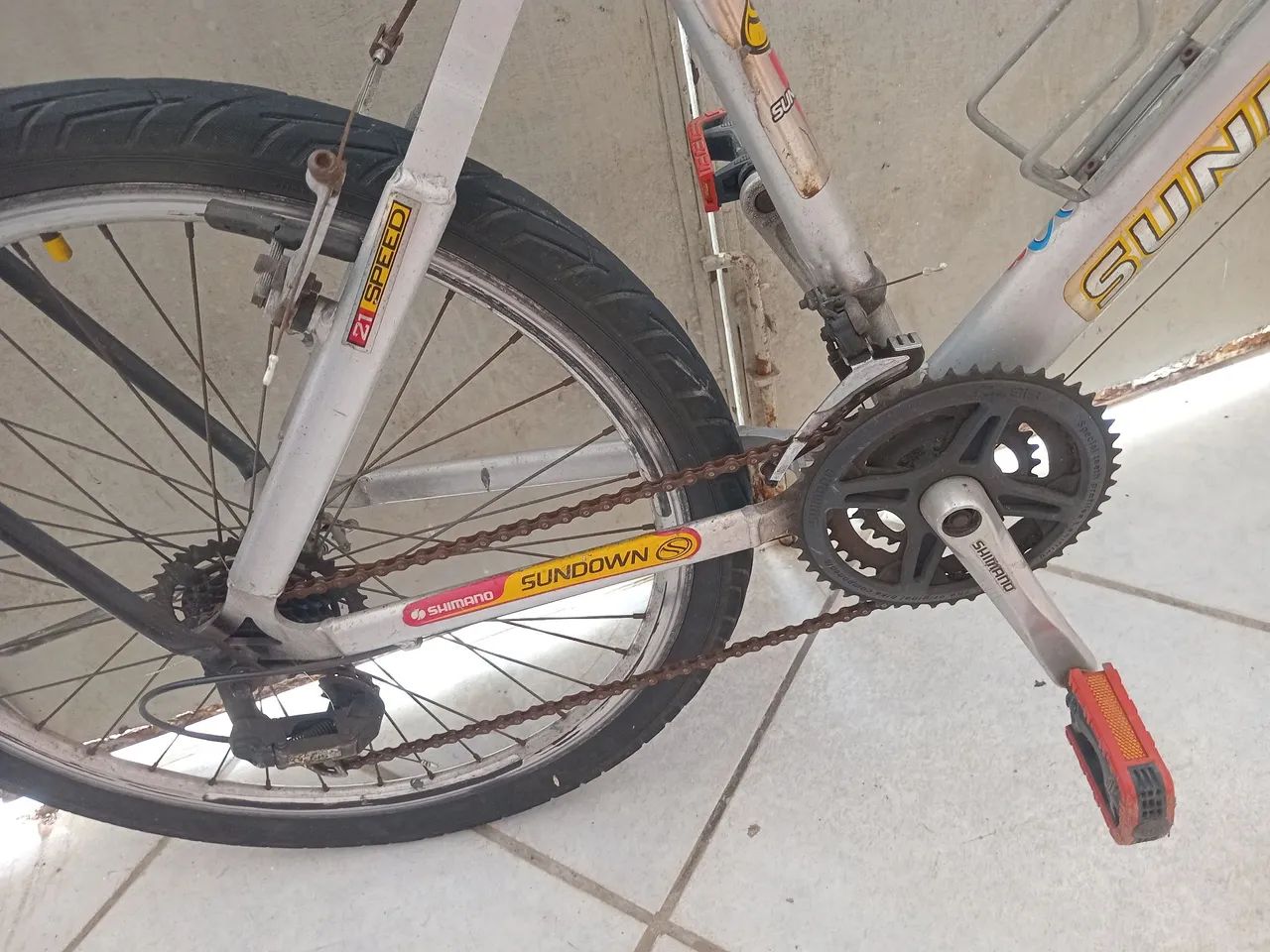 Vendo bicicleta de alumínio  - Foto 5
