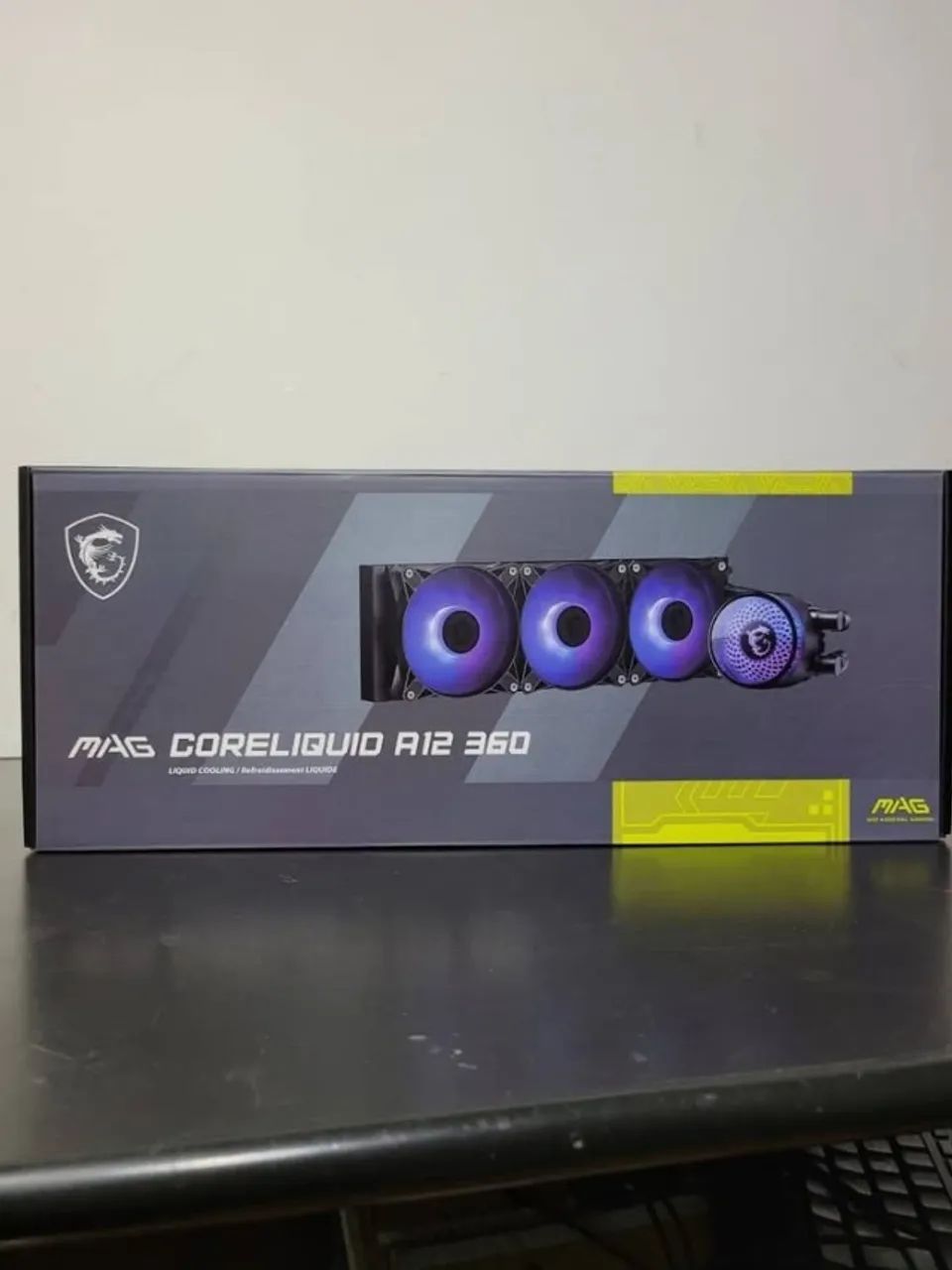 Water Cooler MSI MAG Coreliquid A12, ARGB, 360mm, Intel e AMD, (NOVO) - Foto 4