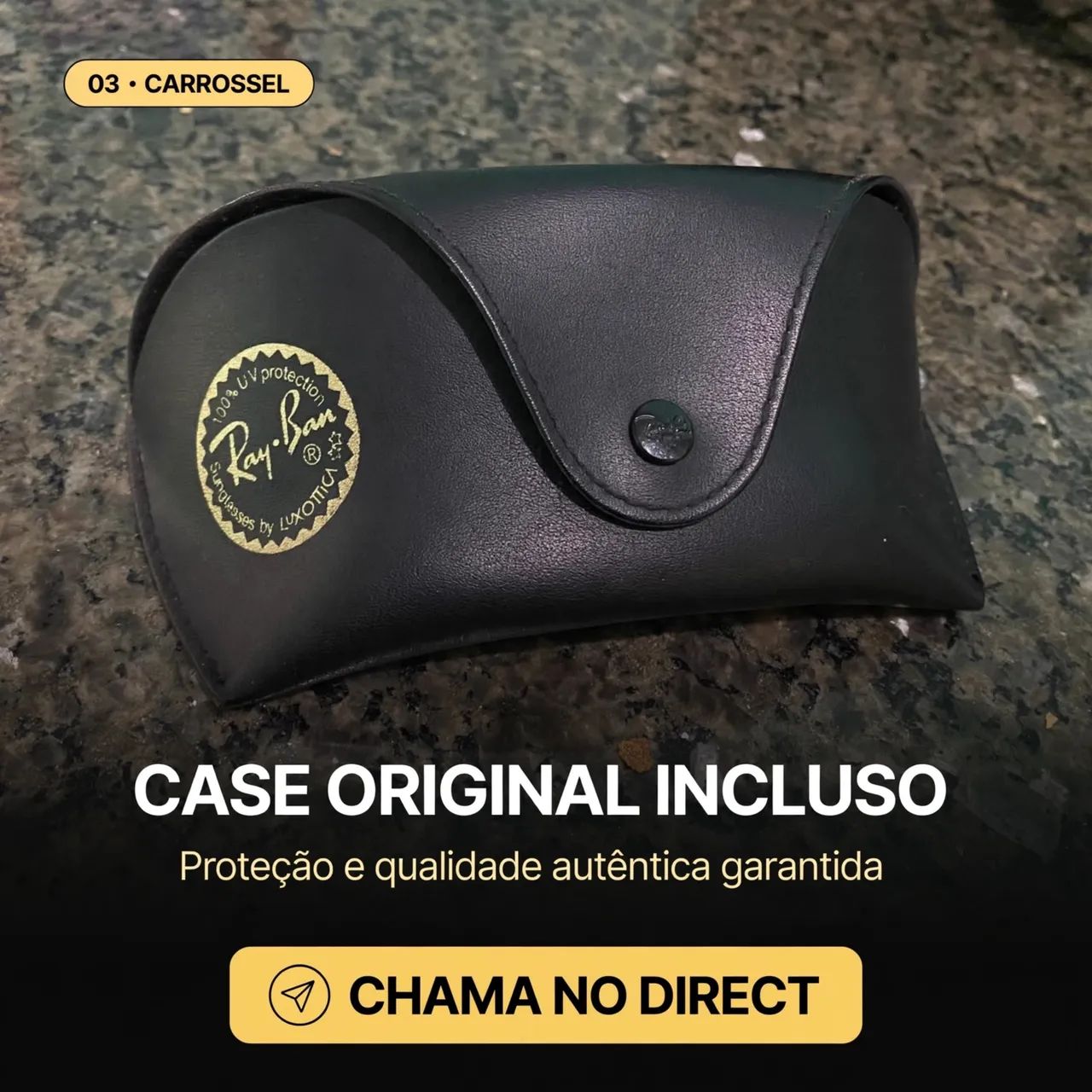 RAY BAN (luxottica 100% UV protection original 