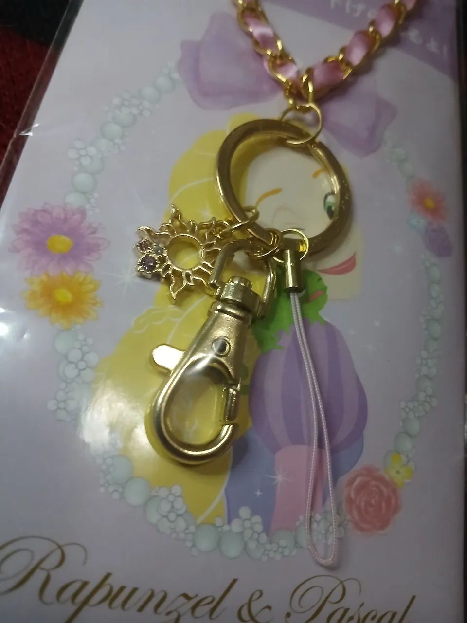 Strap de celular tema Rapunzel - Foto 3