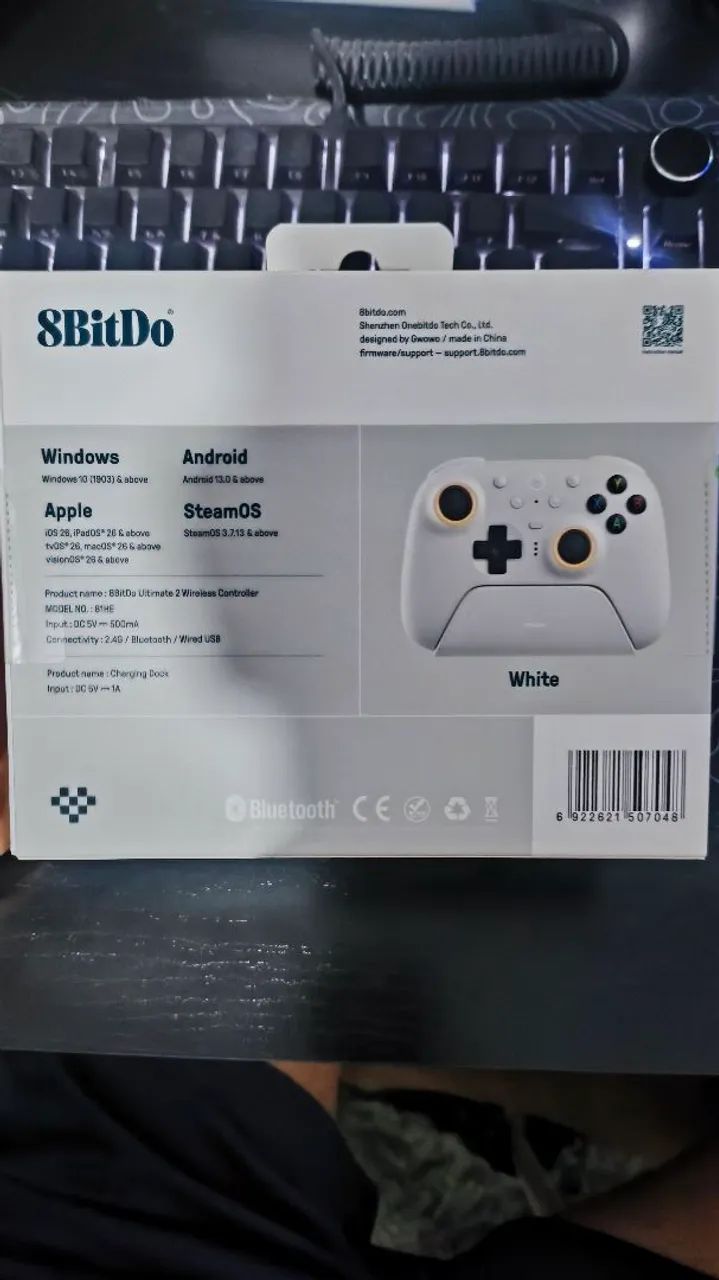 Controle Sem Fio 8BitDo Ultimate 2 Wireless PC E Android TMR (LACRADO) - Foto 2