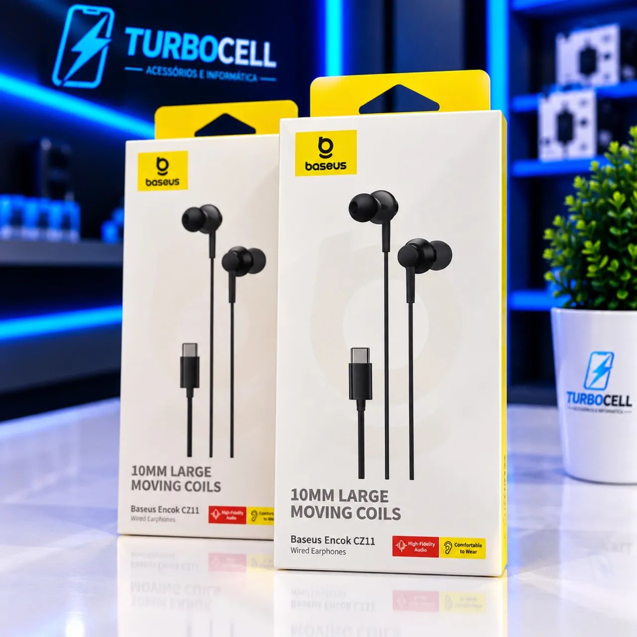 FONE DE OUVIDO BASEUS ENCOK CZ11 - TIPO C