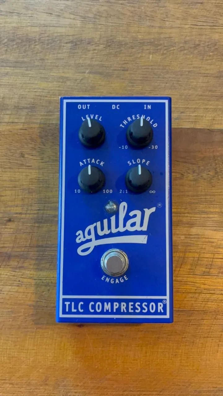 Pedal Baixo Aguilar TLC Compressor Analógico - Instrumentos