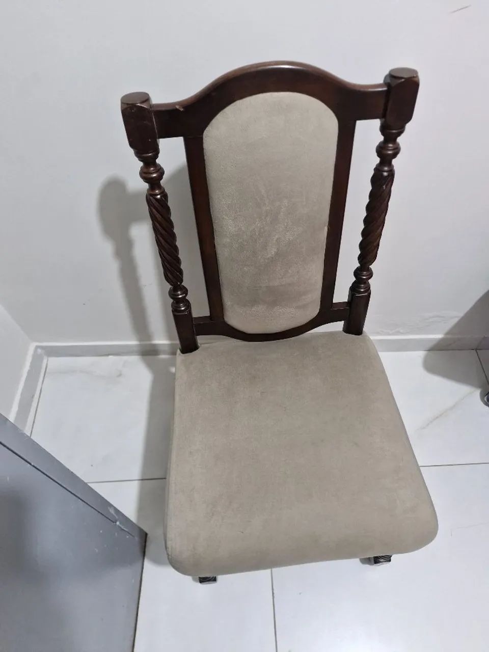 CONJUNTO DE CADEIRAS MADEIRA - Foto 2
