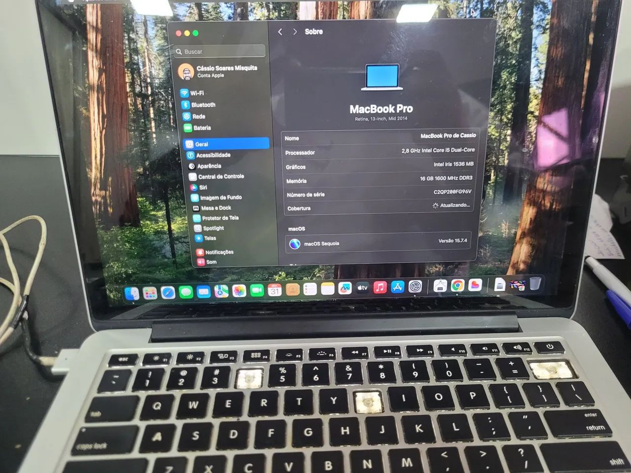 Macbook pro I5  16ram SSd 500g - Foto 4
