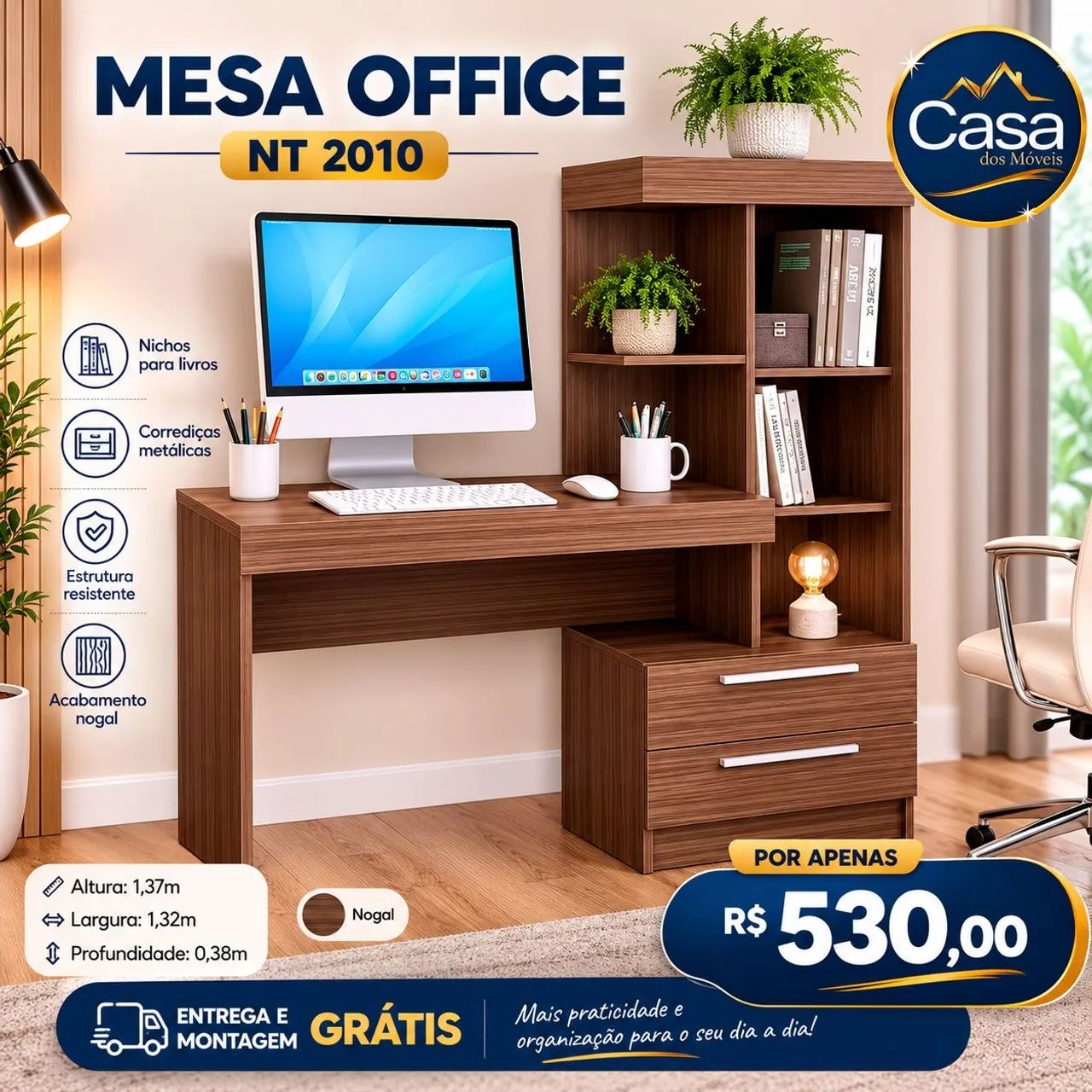 Mesa office NT2010 - Nogal 