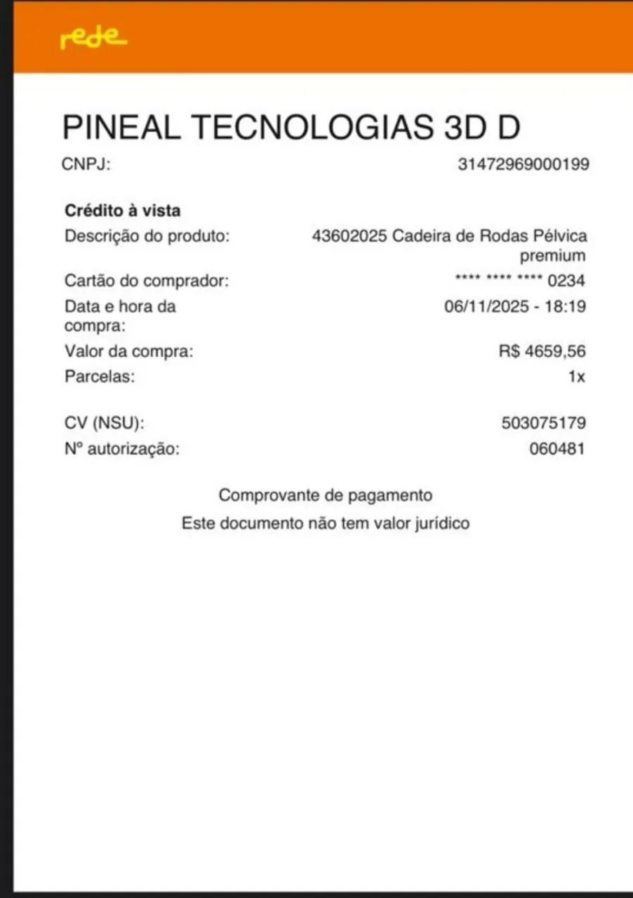 Cadeira 3D para PET - Foto 3