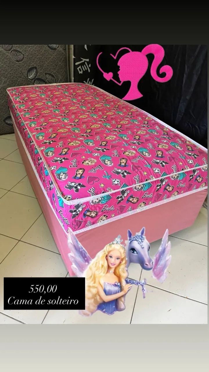 CAMA DE SOLTEIRO 550 