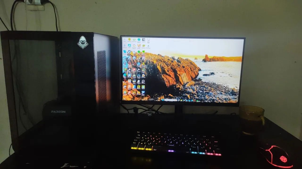 Pc Gamer com RX 7600