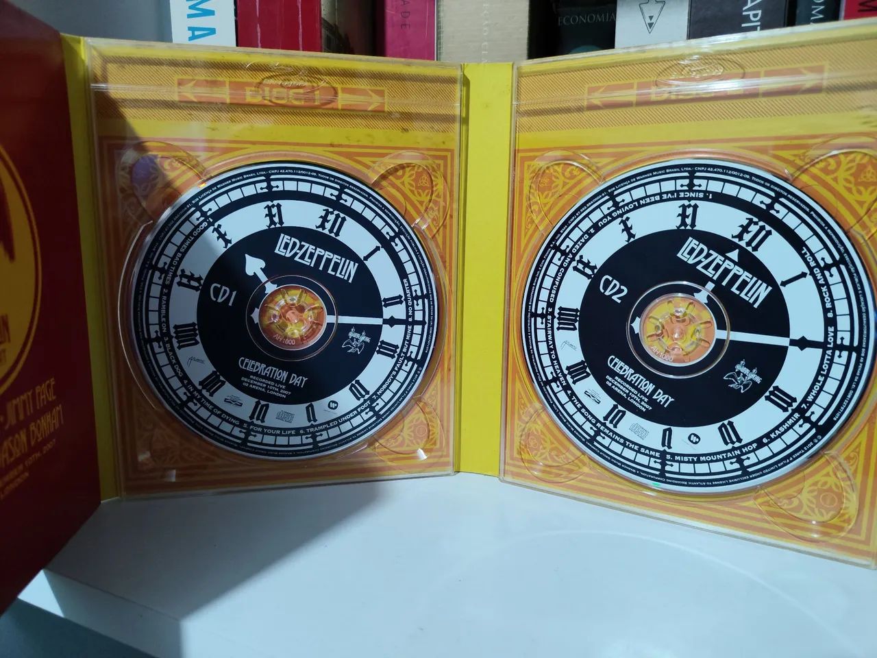 Led Zeppelin Celebration Day blu-ray e CD duplo  - Foto 3