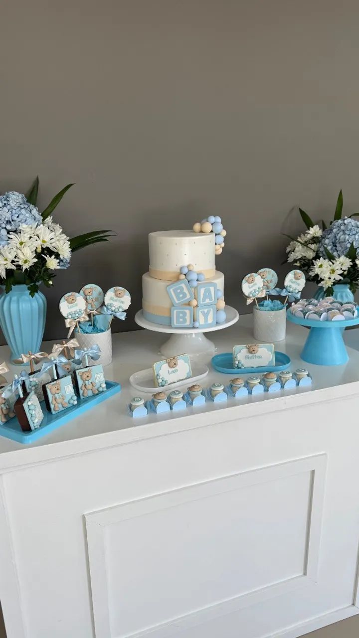 Decoração chá de bebê 