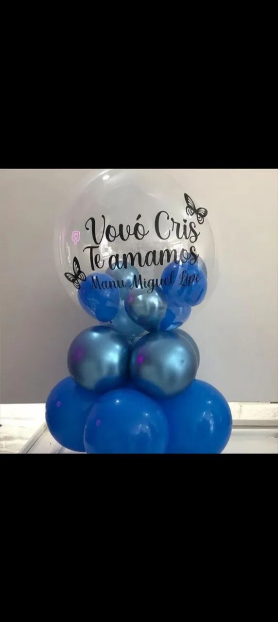 Balão bolha  personalizado 50$ - Foto 2