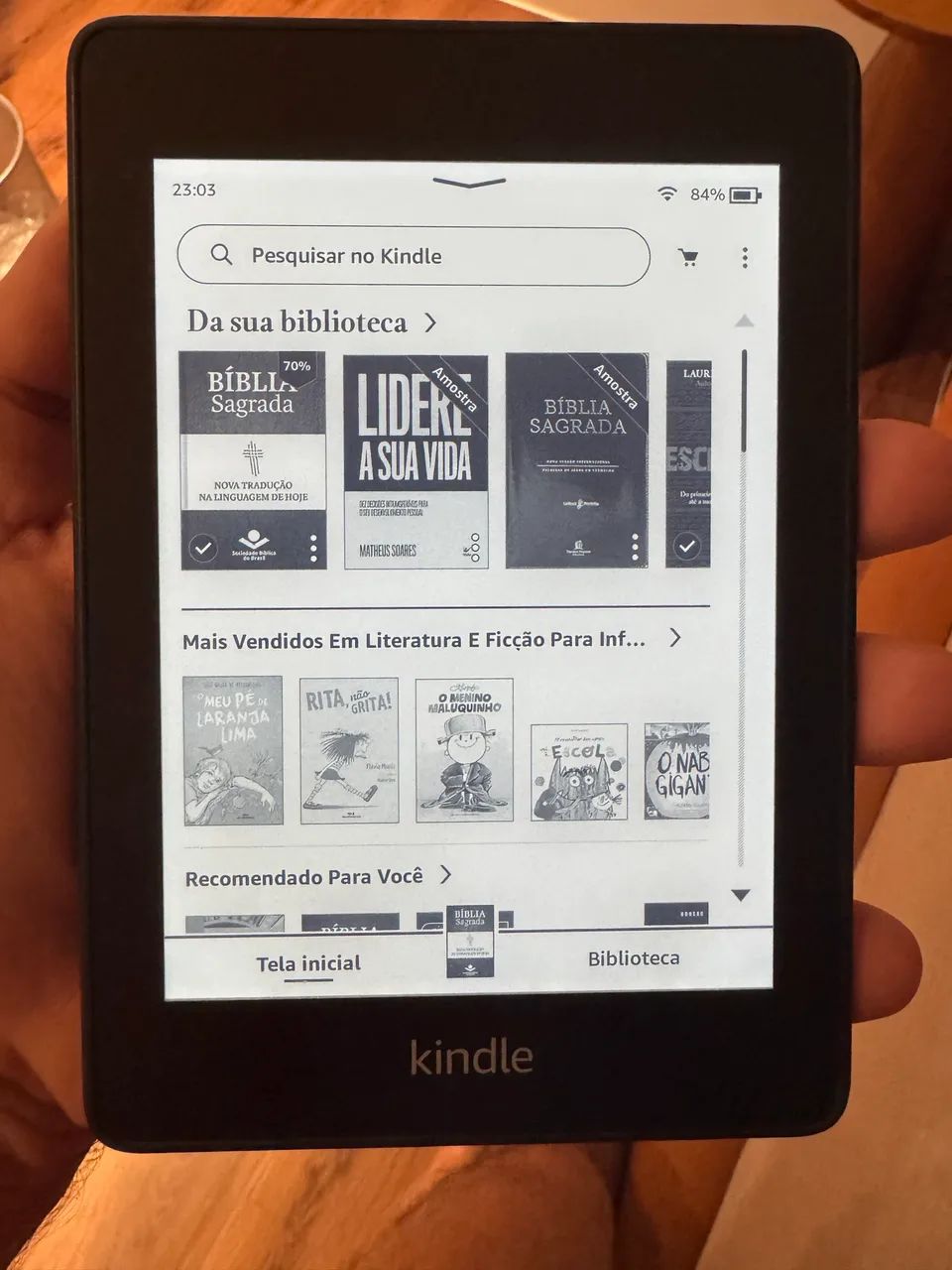 Kindle paperwhite 10a geração super novo - Foto 3