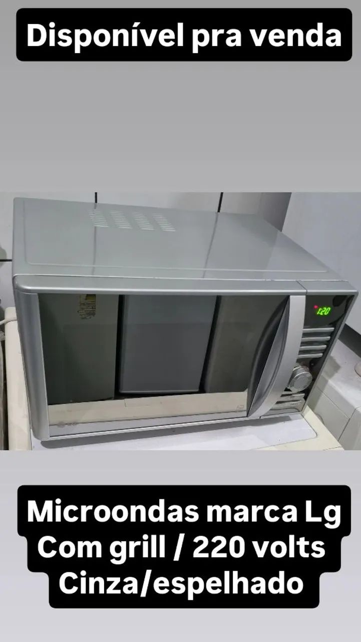 Microondas Lg com grill