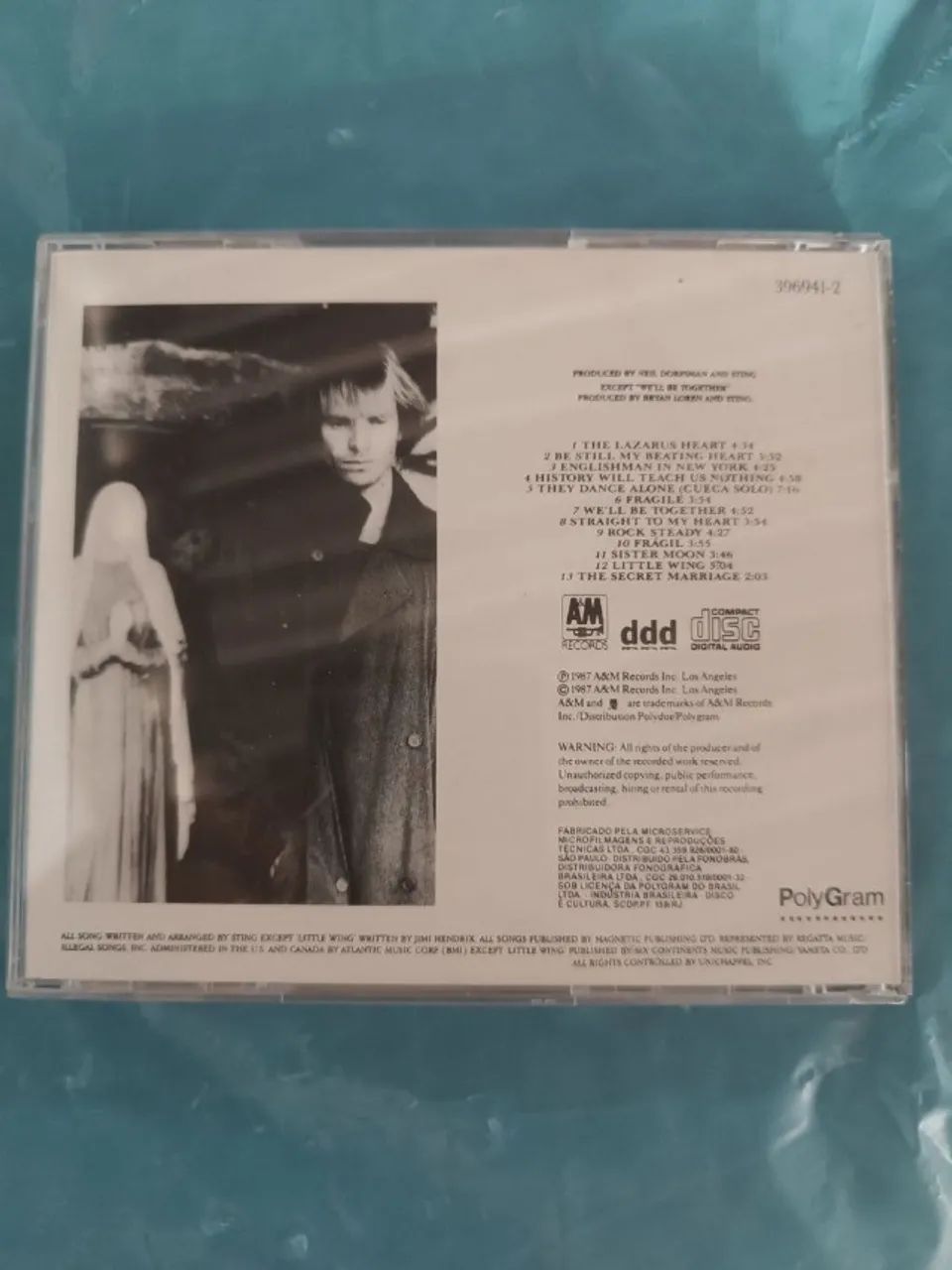 cd sting nothing like the sun nacional - Foto 2