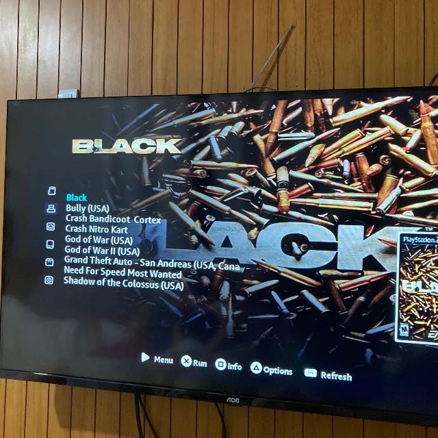PS2 com sistem O P L e controle novo - Foto 5