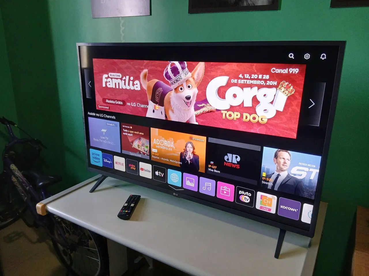 Smart tv LG 43 polegadas Full HD - Nova! - Foto 2