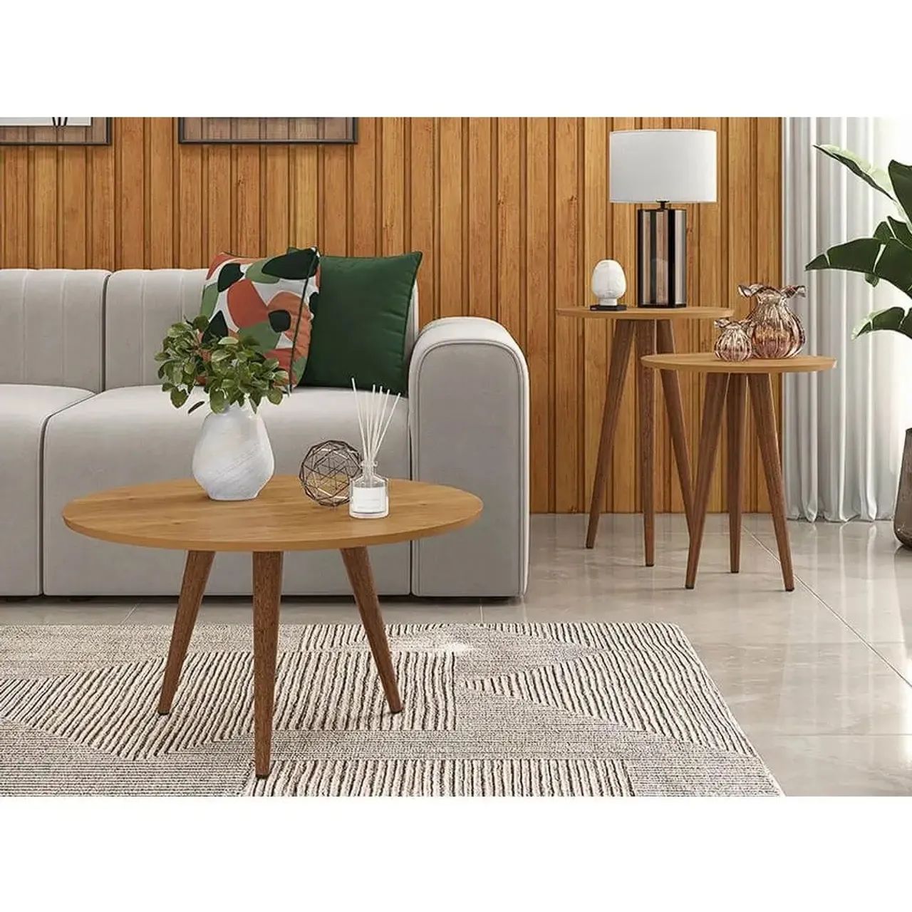 Mesa de Centro Slim Patrimar / entrega hoje 