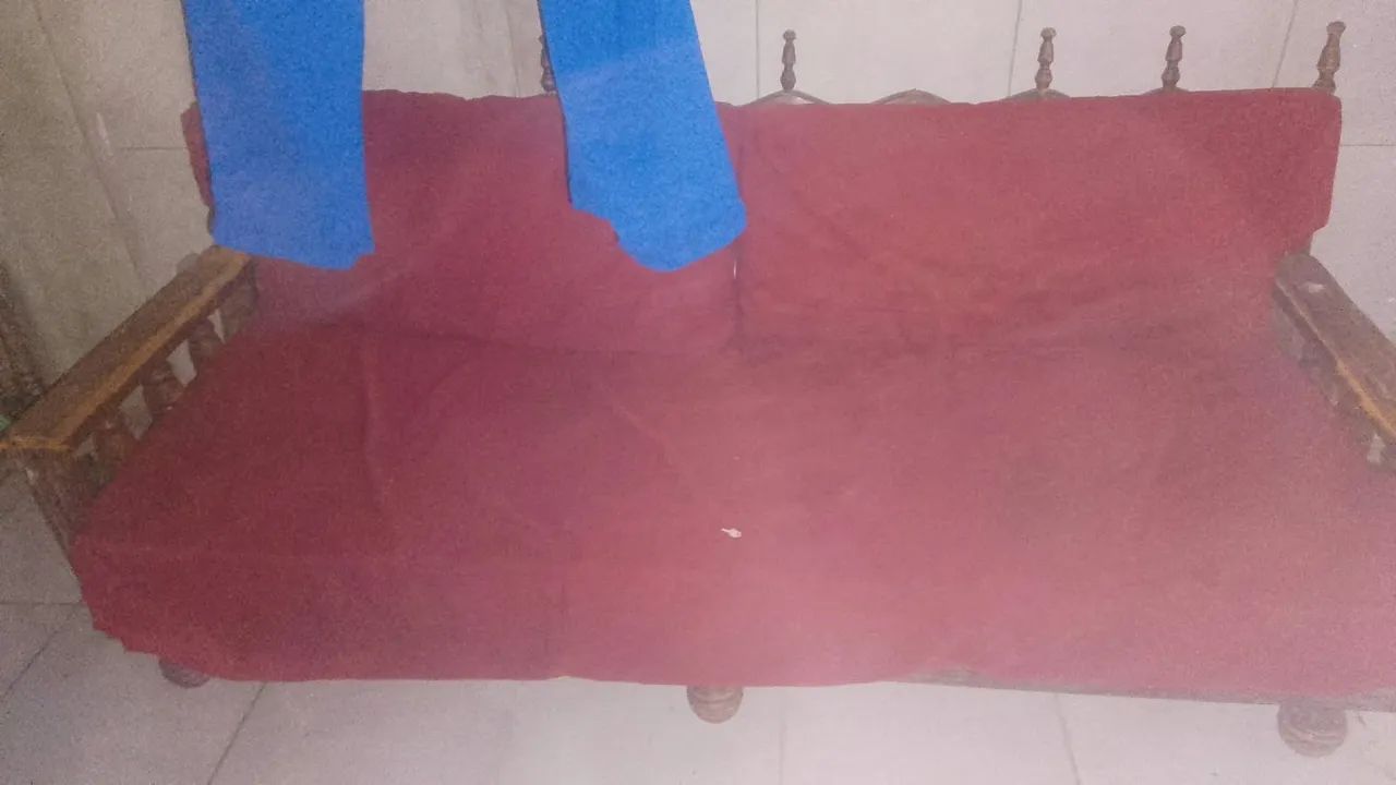 Conjunto de sofá antigo 
