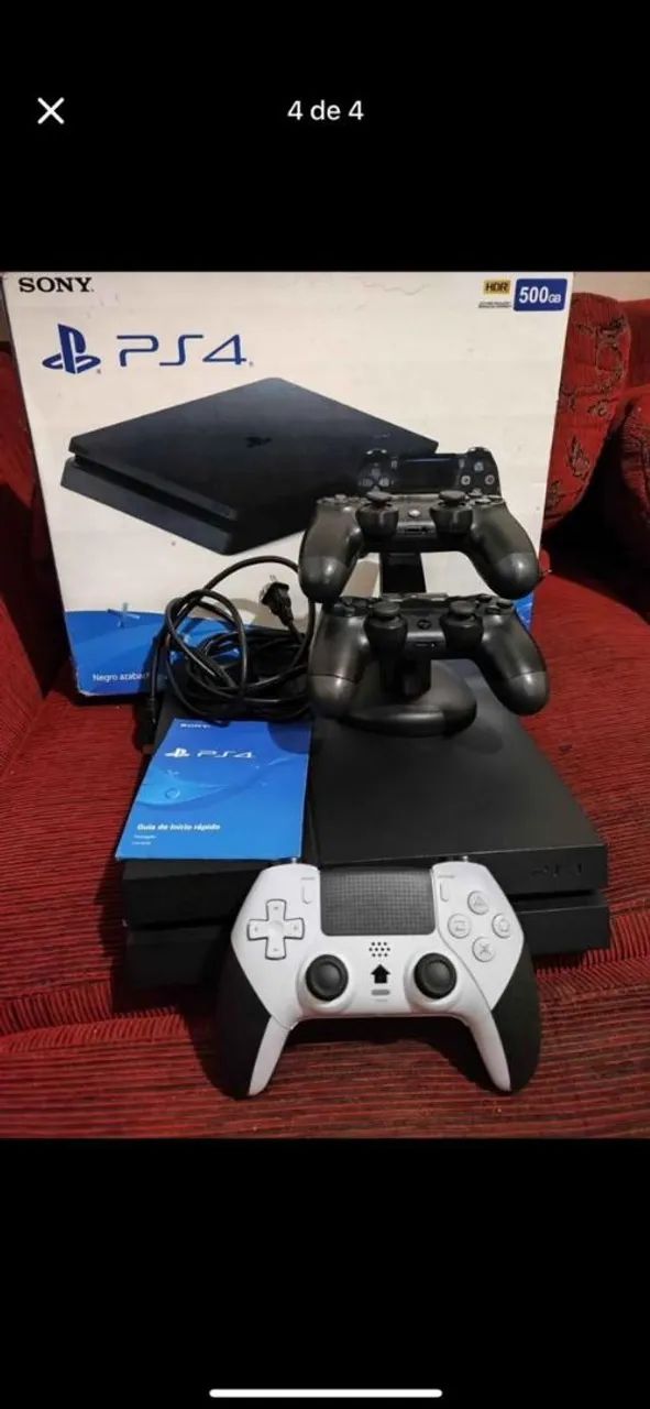 Ps4 500gb Troco ou vendo - Consoles de Vídeo Game - Osvaldo