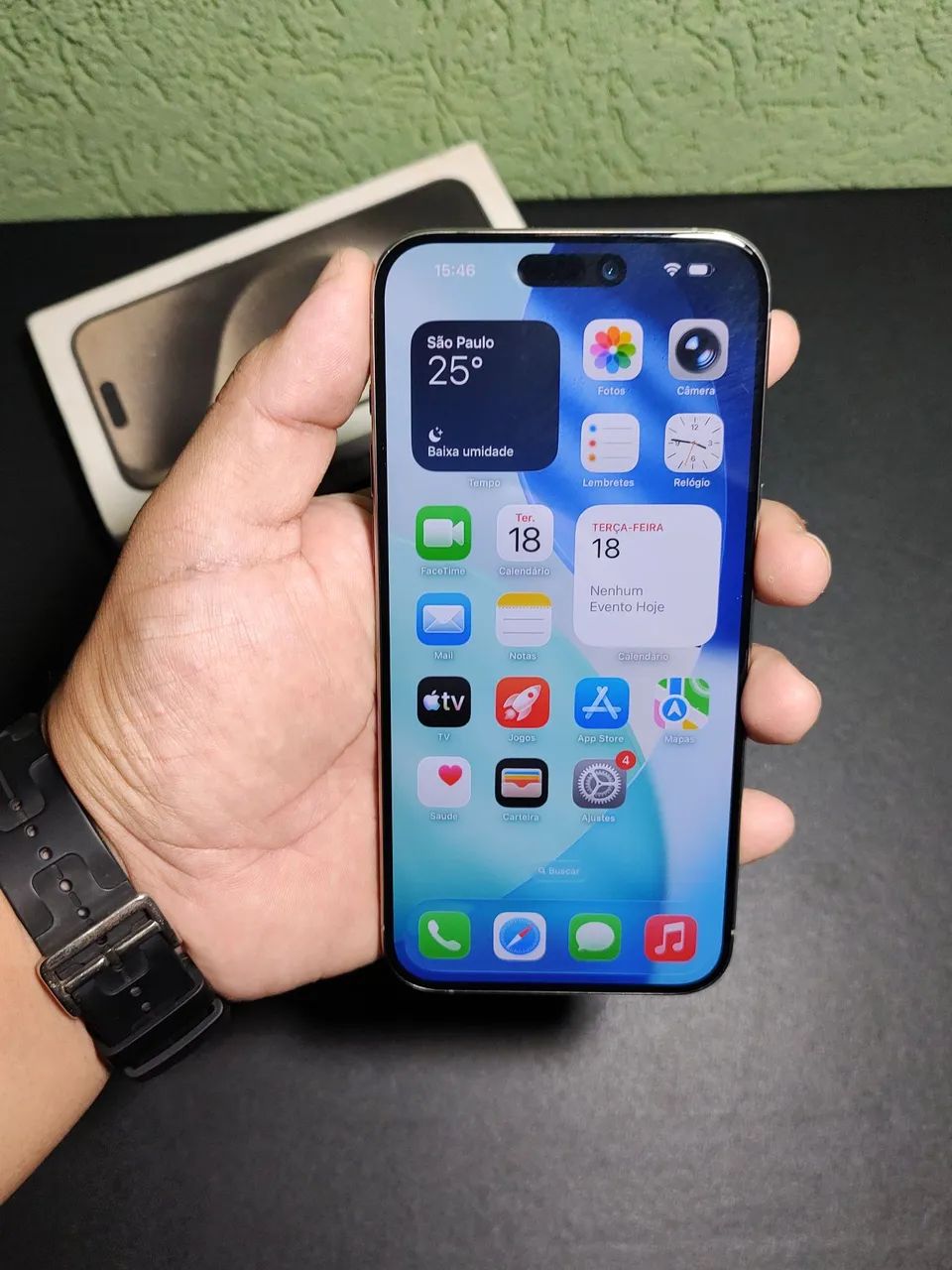 iPhone 15 Pro Max 256GB - Entrega Grátis  - Foto 5