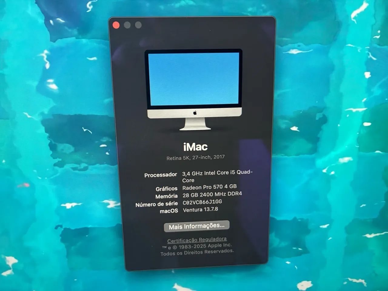 iMac 2017 27 pol 5k - Foto 2