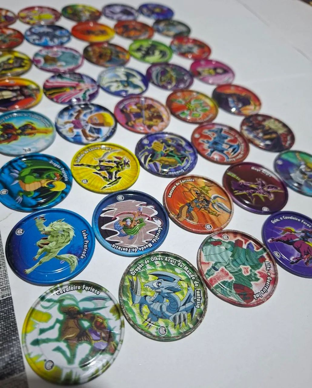 Coleção completa tazos yu-gi-oh! metal - Foto 5