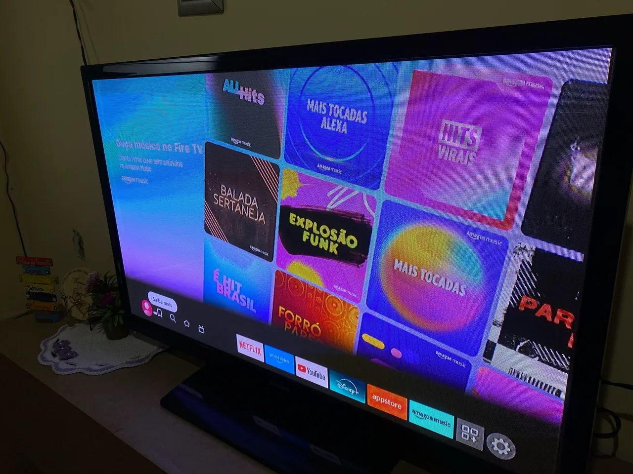 Televisão Samsung, 43 polegadas. Com Alexa e comando de voz, Super nova e conservada  - Foto 4